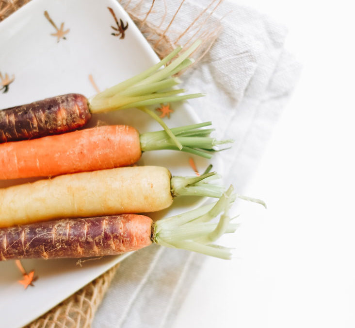 Easy salad with carrots